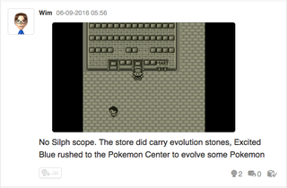 Illustration for article titled Let's play Pokemon Blue, Miiverse style part 6